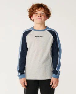 Archive Panel Long Sleeve Tee - Kids