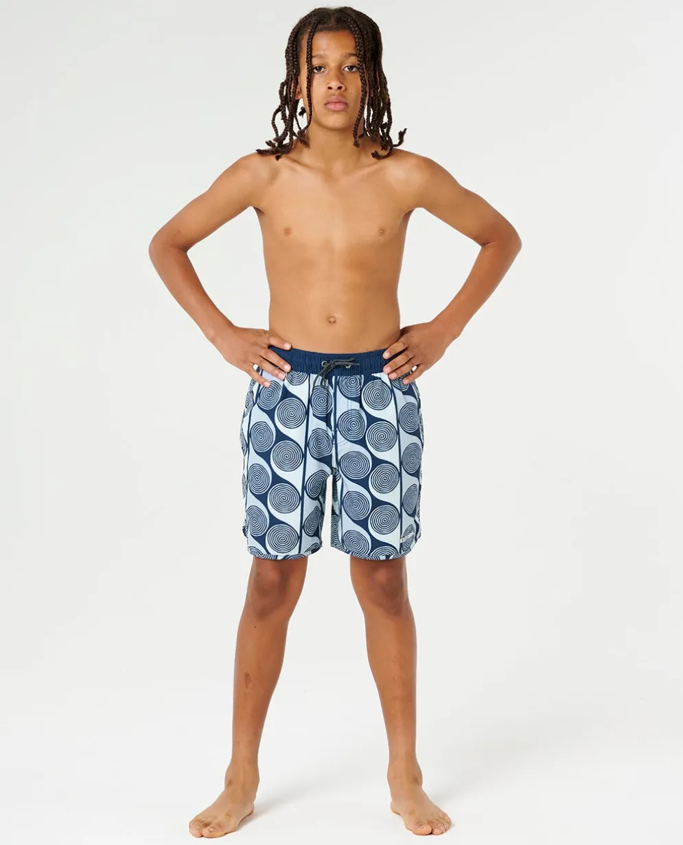 Artist of the Search Primary Volley Boardshort - Kids