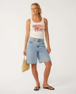 Beach Days Fitted Tank