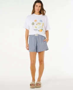 Beach Days Pinstripe Short