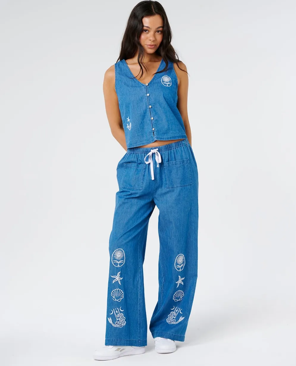 Catalina Island Chambray Vest