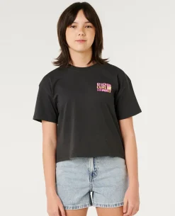 Catalina Island Crop Tee- Kids