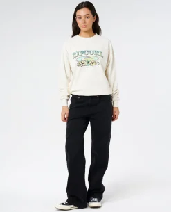 Catalina Island Raglan Crew