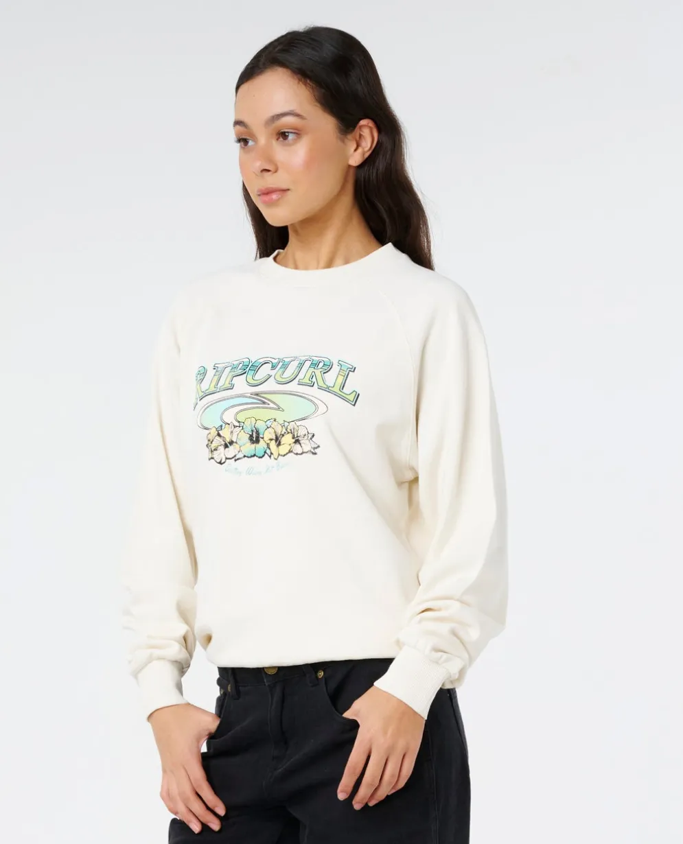 Catalina Island Raglan Crew