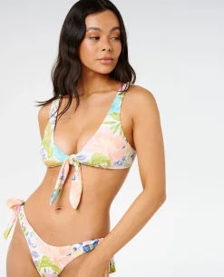 Catalina Island Tie Front Crop