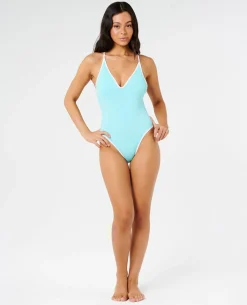 Classic Surf One Piece Swimsuit
