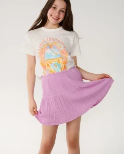 Costa Del Sol Woven Skort - Kids