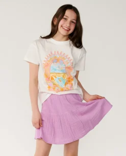Costa Del Sol Woven Skort - Kids