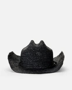 Crushable Straw Cowgirl Hat