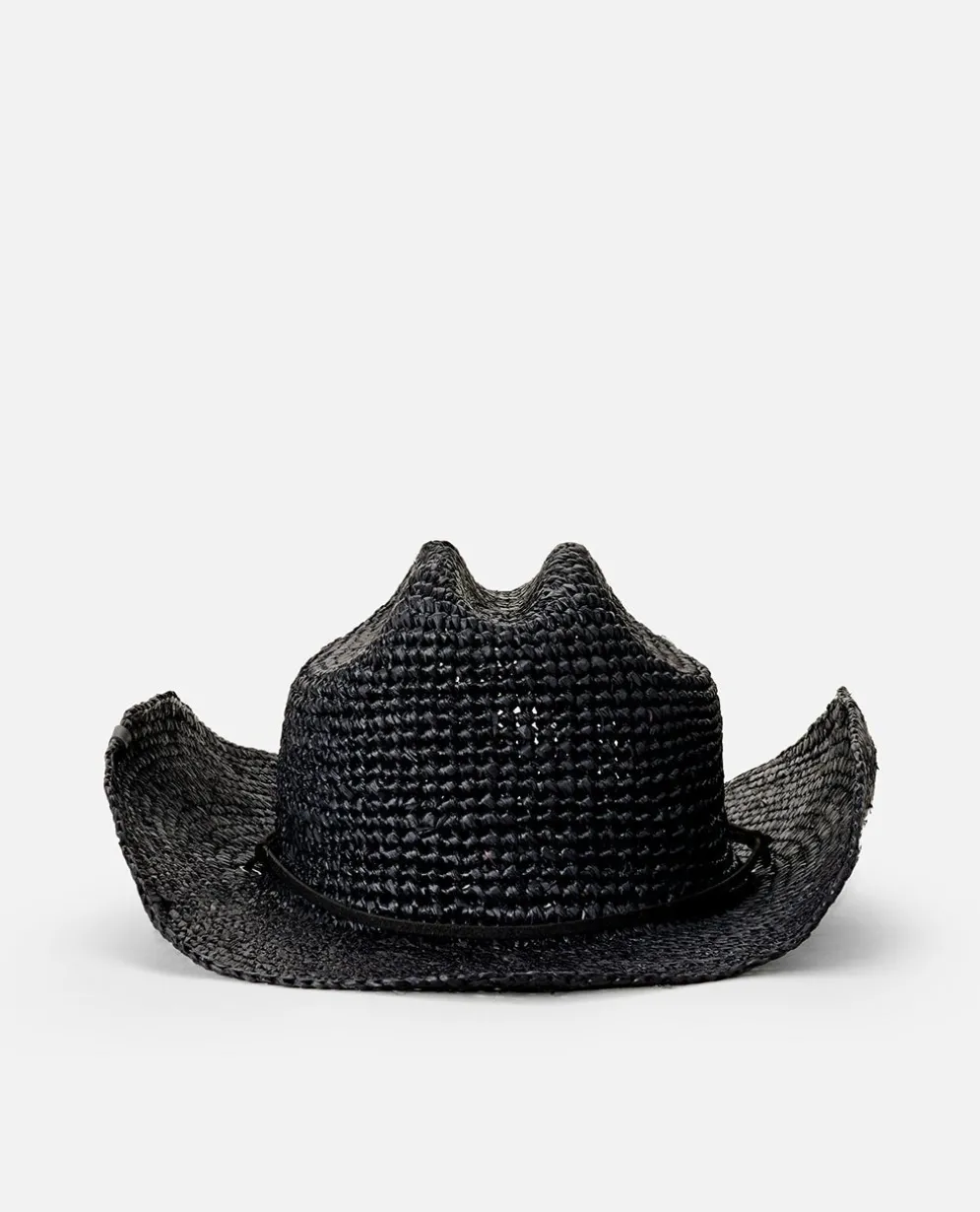 Crushable Straw Cowgirl Hat