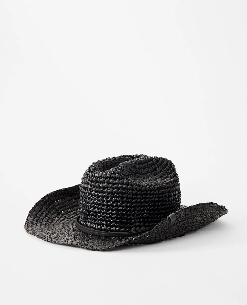 Crushable Straw Cowgirl Hat