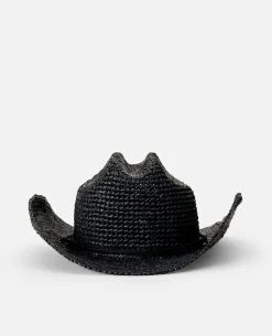 Crushable Straw Cowgirl Hat