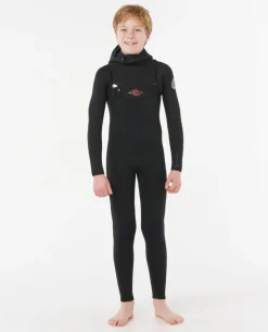 Dawn Patrol 5/4 Chest Zip Hooded Fullsuit Wetsuit