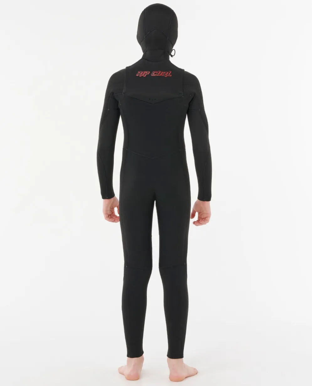 Dawn Patrol 5/4 Chest Zip Hooded Fullsuit Wetsuit