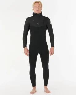 Dawn Patrol 5/4 Chest Zip with Hood Fullsuit Wetsuit