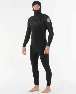 Dawn Patrol 5/4 Chest Zip with Hood Fullsuit Wetsuit