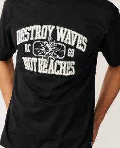 Disorder Destroy Waves Loose Tee