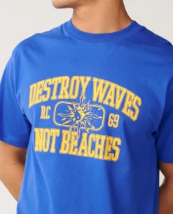 Disorder Destroy Waves Loose Tee