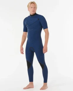E-Bomb 2/2 Zip Free Short Sleeve Springsuit