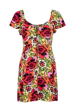 Farm Rio Blooming Mini Dress