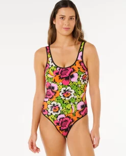 Farm Rio Carioca Hi-Leg Reversible One Piece