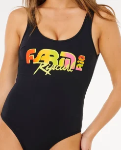 Farm Rio Carioca Hi-Leg Reversible One Piece