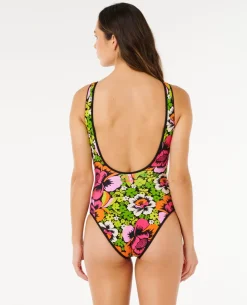 Farm Rio Carioca Hi-Leg Reversible One Piece