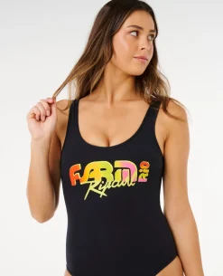 Farm Rio Carioca Hi-Leg Reversible One Piece