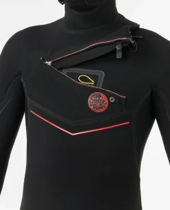 F-Bomb Fusion 5/4 Chest Zip With Hood Fullsuit Wetsuit