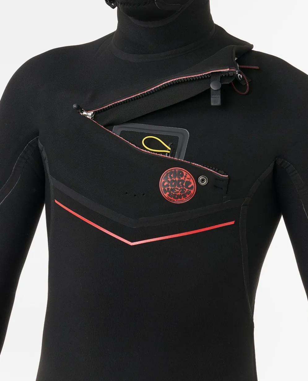 F-Bomb Fusion 5/4 Chest Zip With Hood Fullsuit Wetsuit