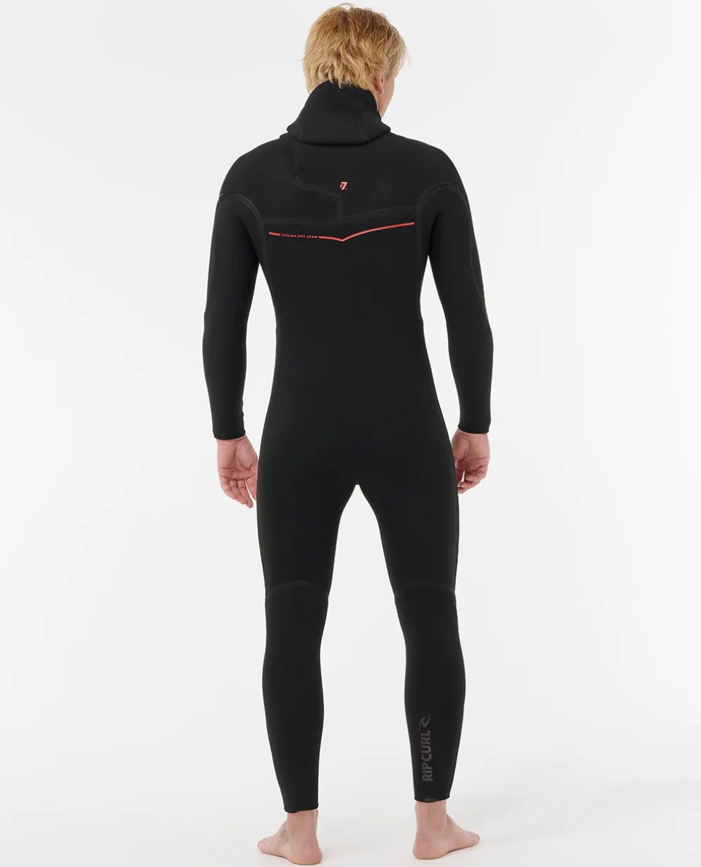 F-Bomb Fusion 5/4 Chest Zip With Hood Fullsuit Wetsuit