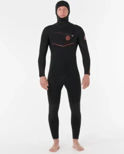 F-Bomb Fusion 5/4 Chest Zip With Hood Fullsuit Wetsuit