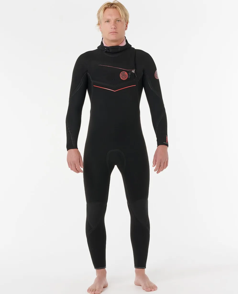 F-Bomb Fusion 4/3 Chest Zip With Hood Fullsuit Wetsuit