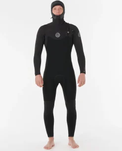 Flashbomb 6/4 Chest Zip With Hood Fullsuit Wetsuit