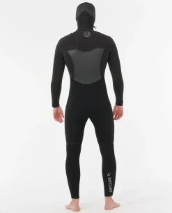 Flashbomb 5/4 Chest Zip With Hood Fullsuit Wetsuit