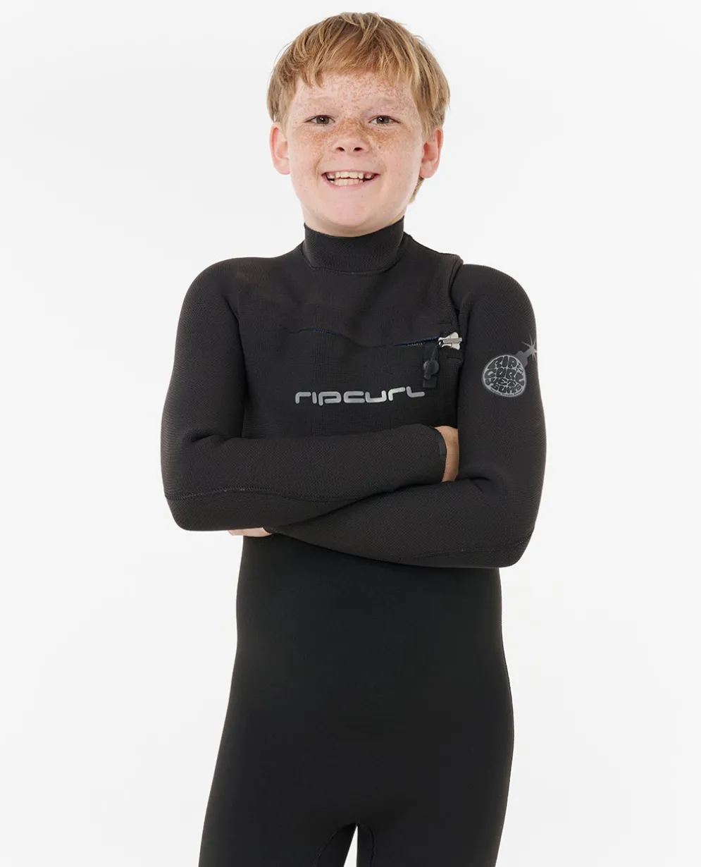 Flashbomb Pro 4/3 GB Chest Zip Fullsuit Wetsuit - Kids