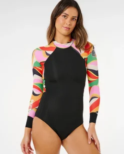 G-Bomb Farm Rio Tropical Long Sleeve Back Zip Springsuit