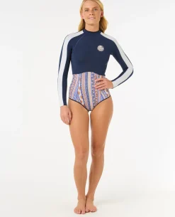 G-Bomb 1.5mm Long Sleeve Back Zip Good Coverage Springsuit