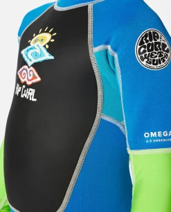 Groms Omega Back Zip Easy On/Off Wetsuit