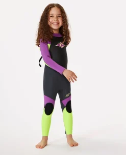 Groms Omega 4/3 Back Zip Fullsuit Wetsuit