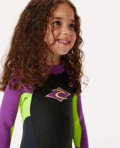 Groms Omega 4/3 Back Zip Fullsuit Wetsuit