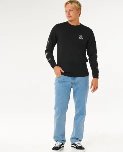Hawaii Tapa Hex Long Sleeve Tee