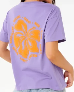 Hibiscus Relaxed Tee