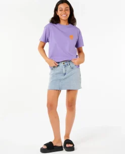 Hibiscus Relaxed Tee