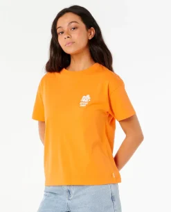 Hibiscus Relaxed Tee