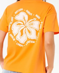 Hibiscus Relaxed Tee