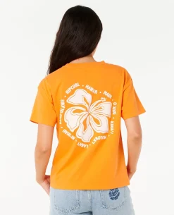 Hibiscus Relaxed Tee