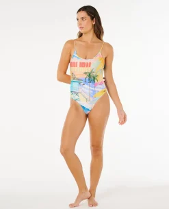 Hotel Malibu Cheeky One Piece Swimsuit
