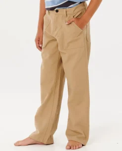 Hyped Canvas Pant - Kids
