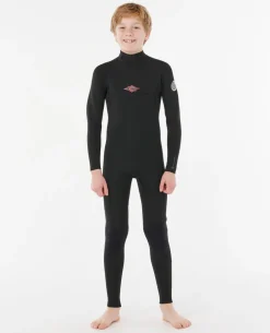 Kids Dawn Patrol 4/3 Back Zip Steamer